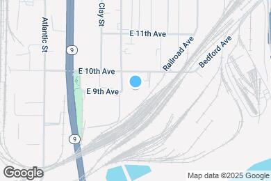 Map image of the property - 1303 Swift Ave