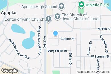 Map image of the property - 585 Conure St