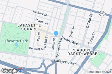 Map image of the property - 1432 Dolman St