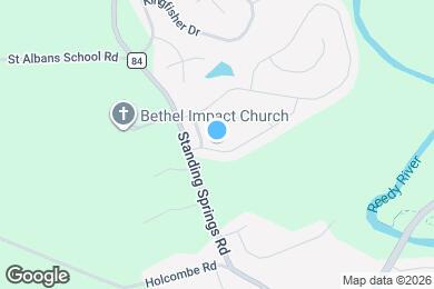 Map image of the property - 107 Portland Falls Dr