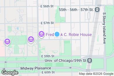 Map image of the property - 5756 S Kenwood Ave