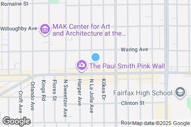 Map image of the property - 722 N La Jolla Ave