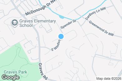 Map image of the property - 6524 E Windsor Ln