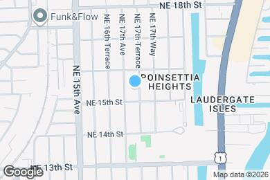 Map image of the property - 1517 NE 17th Ter