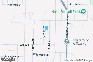Map image of the property - 606 N Miller St