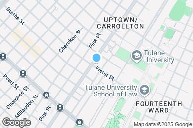 Map image of the property - 1009 Broadway St