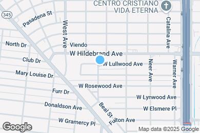 Map image of the property - 1554 W Lullwood Ave