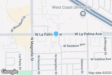 Map image of the property - La Palma Woods Apartments