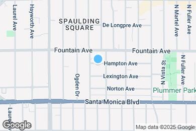 Map image of the property - 7720 Hampton Ave