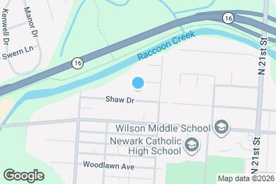 Map image of the property - 958 Shaw Dr