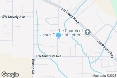 Map image of the property - 960 SW 21st St