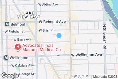 Map image of the property - 640 W Barry