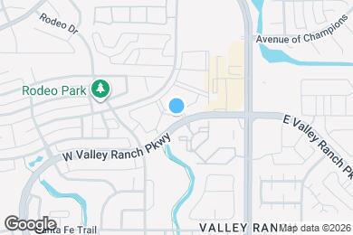 Map image of the property - Residences of Valley Ranch