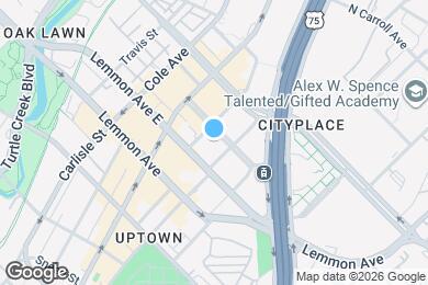 Map image of the property - 2909 Cityplace W Blvd