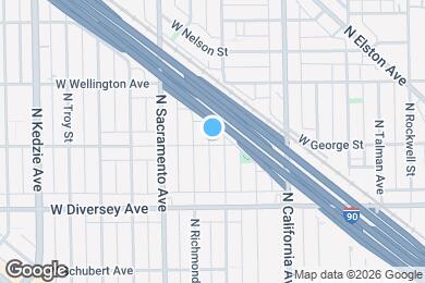 Map image of the property - 2910 W George St