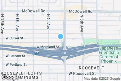 Map image of the property - 709 W Culver St