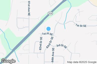 Map image of the property - 8303 1st Pl SE