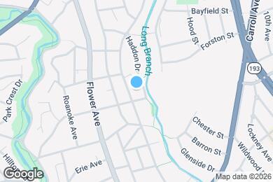 Map image of the property - 8203 Garland Ave