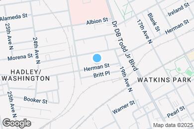 Map image of the property - 1930 Herman St
