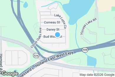 Map image of the property - 9326 Bud Wood St