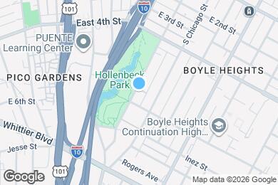 Map image of the property - 544 S Saint Louis St