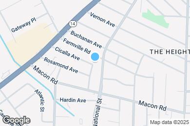 Map image of the property - 1184 Panama St