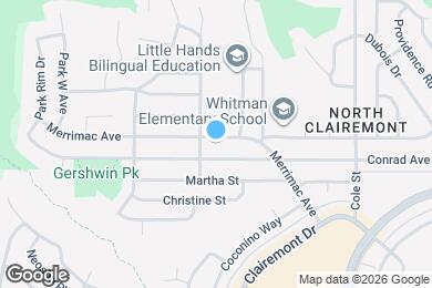 Map image of the property - 3709 Merrimac Ave