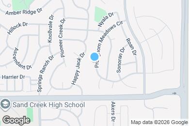 Map image of the property - 3882 Pronghorn Meadows Cir