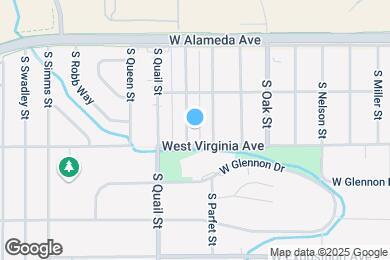 Map image of the property - 470 S Pierson ST