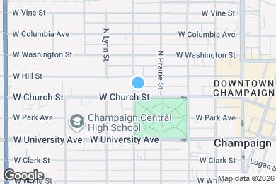 Map image of the property - Parkview Apartments Available Summer 2026