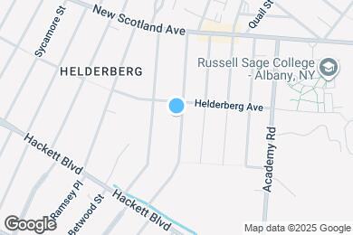 Map image of the property - 43 Forest Ave
