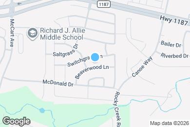 Map image of the property - 1132 Beaverwood Ln
