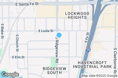 Map image of the property - 226 S Ridgeview Rd