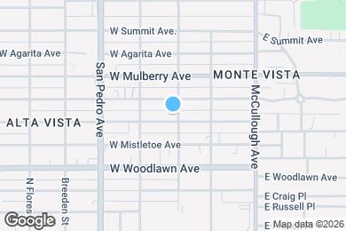 Map image of the property - 203 W Magnolia Ave