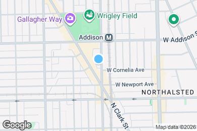 Map image of the property - 3508 N Sheffield Ave