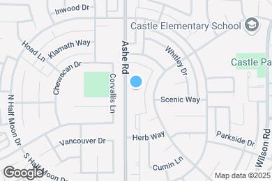 Map image of the property - Mesa Creek Apartments