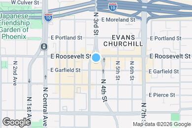 Map image of the property - 811 N 3rd St