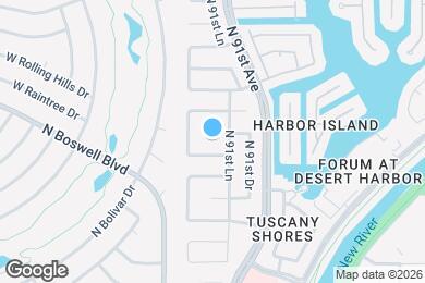 Map image of the property - 9145 W Evans Dr