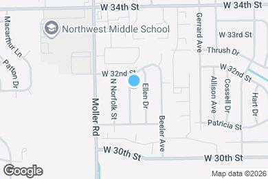 Map image of the property - 3149 Christopher Ln