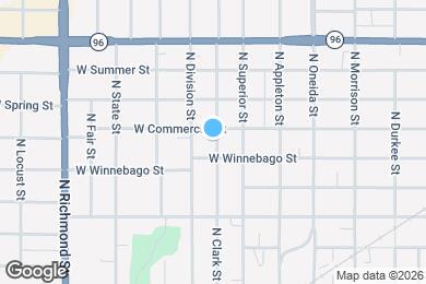 Map image of the property - 915 N Clark St