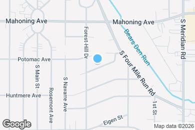 Map image of the property - 3860 Oakleigh Ave