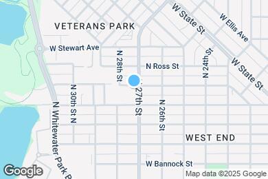 Map image of the property - 673 N 27th St