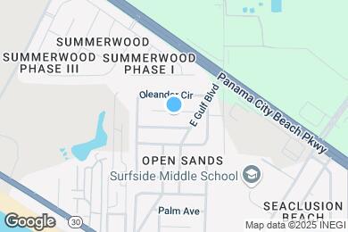 Map image of the property - 213 Oleander Ct