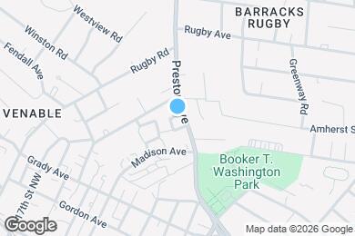 Map image of the property - 1117 Preston