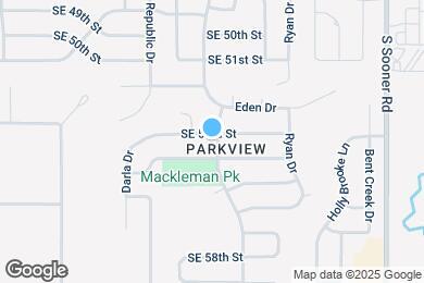 Map image of the property - 5012 SE 53rd St