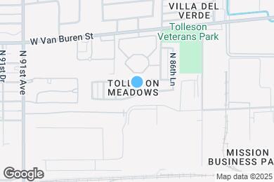 Map image of the property - 8714 W Washington St