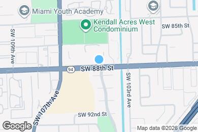 Map image of the property - 10403 N Kendall Dr