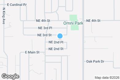 Map image of the property - 9719 NE 2nd Pl