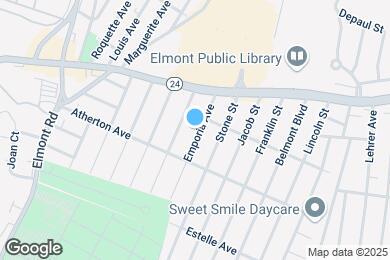 Map image of the property - 94 Emporia Ave