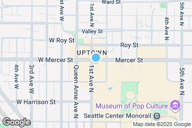 Map image of the property - 105 Mercer St